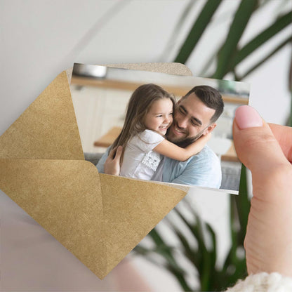 To My Dad - Gift for dad, grandma, grandpa, mom, uncle, aunt - Personalized Wallet Insert Card