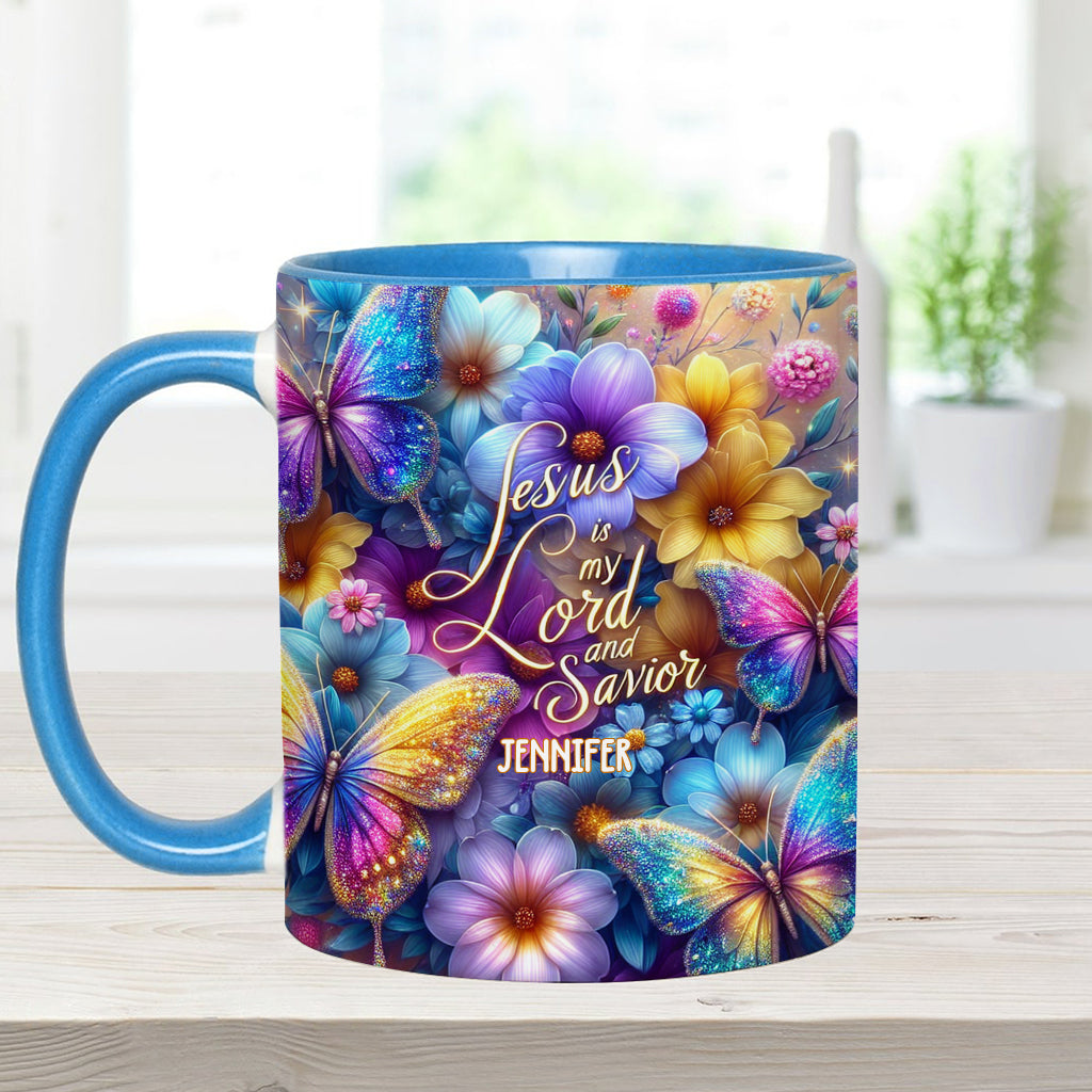 Jesus Is My Lord - Personalized Christian Accent Mug