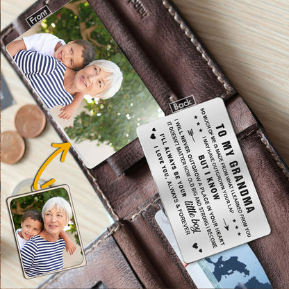 To My Dad - Gift for dad, grandma, grandpa, mom, uncle, aunt - Personalized Wallet Insert Card