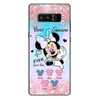 Best Grandma Ever Mouse Ears - Personalized Phone Case