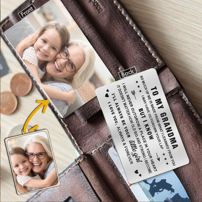 To My Dad - Gift for dad, grandma, grandpa, mom, uncle, aunt - Personalized Wallet Insert Card