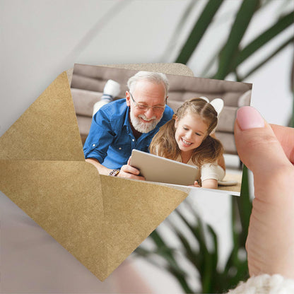 To My Dad - Gift for dad, grandma, grandpa, mom, uncle, aunt - Personalized Wallet Insert Card