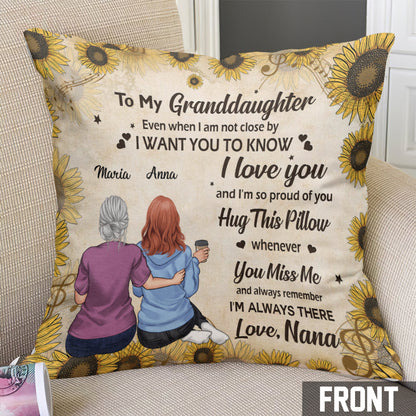 Hug This Pillow - Personalized Mother's Day Grandma Throw Pillow
