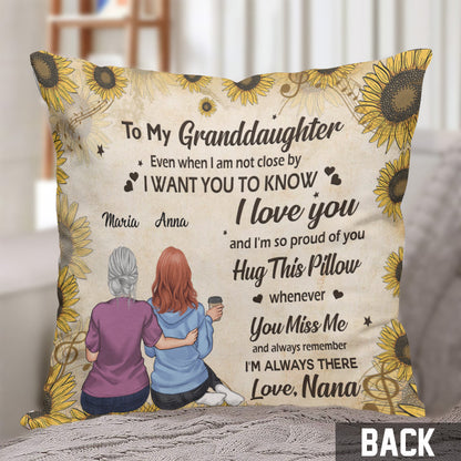 Hug This Pillow - Personalized Mother's Day Grandma Throw Pillow