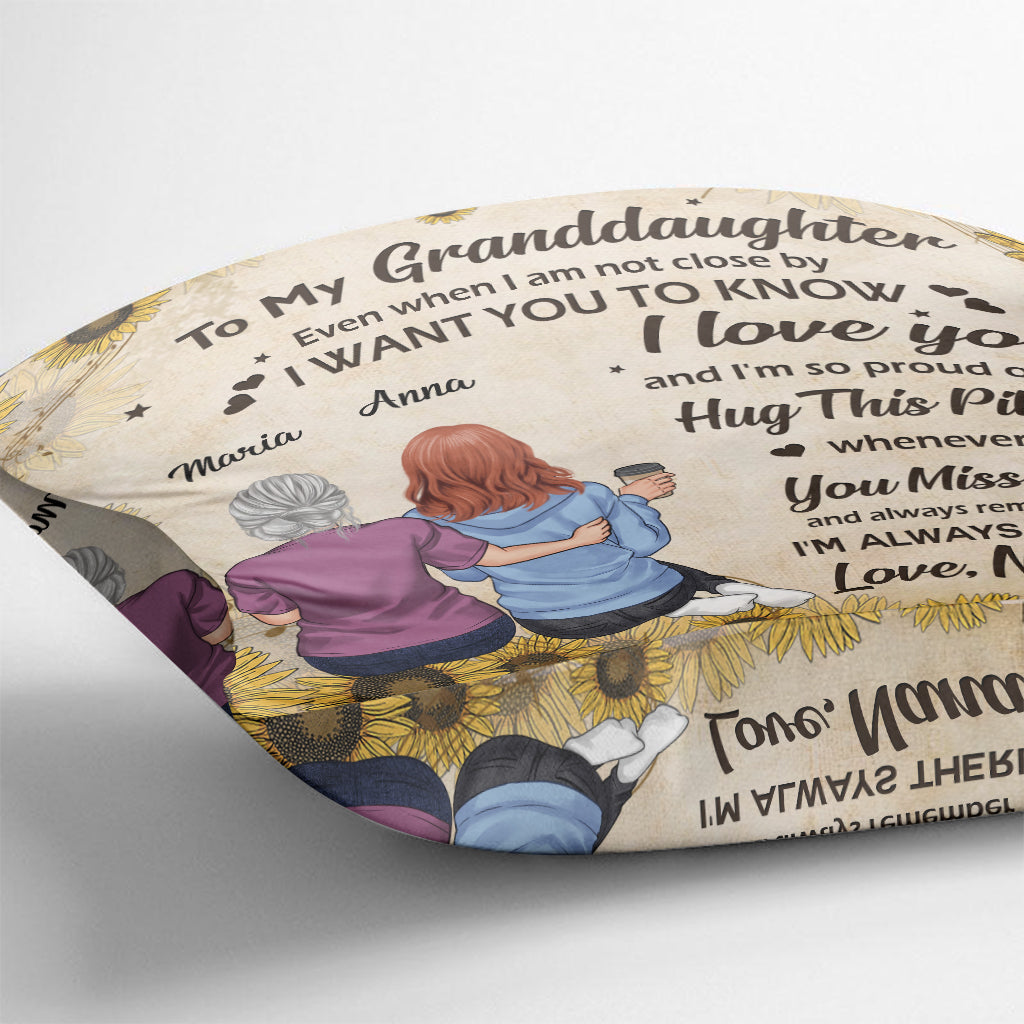 Hug This Pillow - Personalized Mother's Day Grandma Throw Pillow
