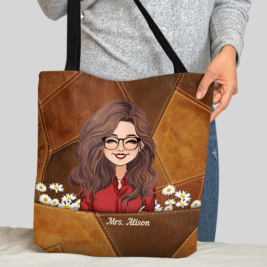 It Takes A Big Heart - Personalized Teacher Tote Bag