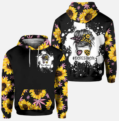 Dopest Mom - Personalized Weed Hoodie and Leggings