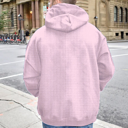 Pink Green Witch - Personalized Waffle Hoodie