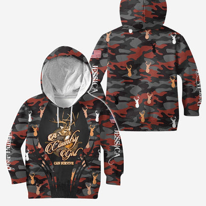 Country Girl - Personalized Hunting Hoodie and Leggings