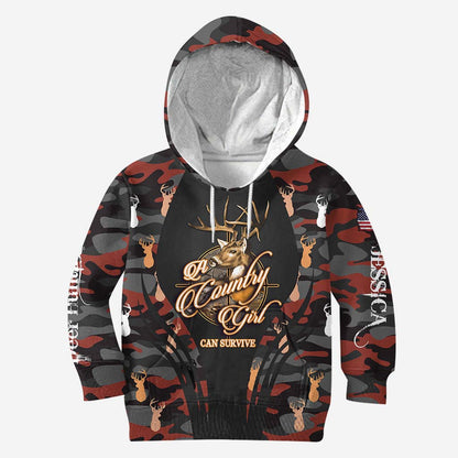 Country Girl - Personalized Hunting Hoodie and Leggings