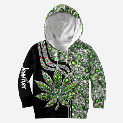Stunning Leaf - Personalized Weed Hoodie and Leggings