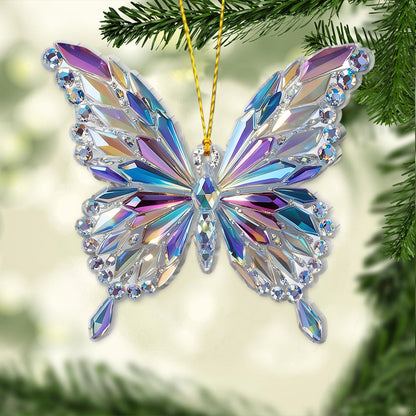 Stunning Butterfly - Personalized Butterfly Ornament