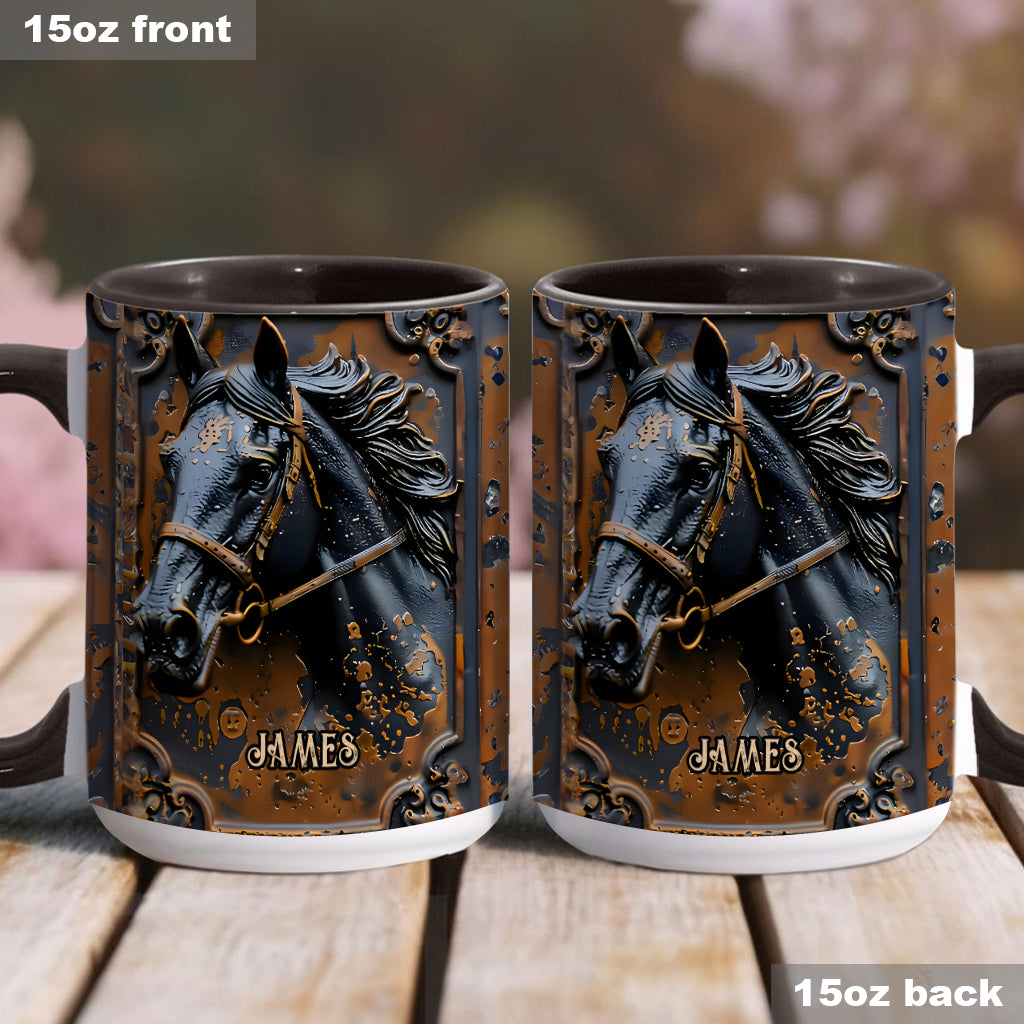 Beautiful Horse - Personalized Horse Accent Mug