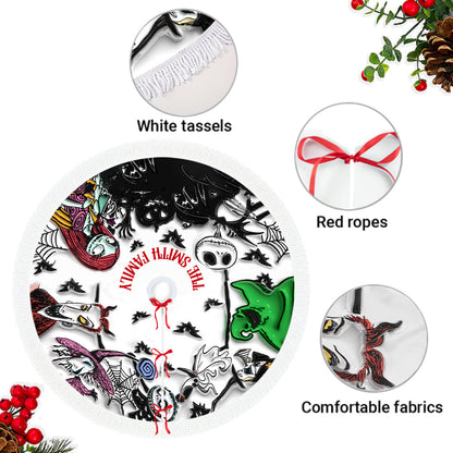 Any Name - Personalized Nightmare Tree Skirt