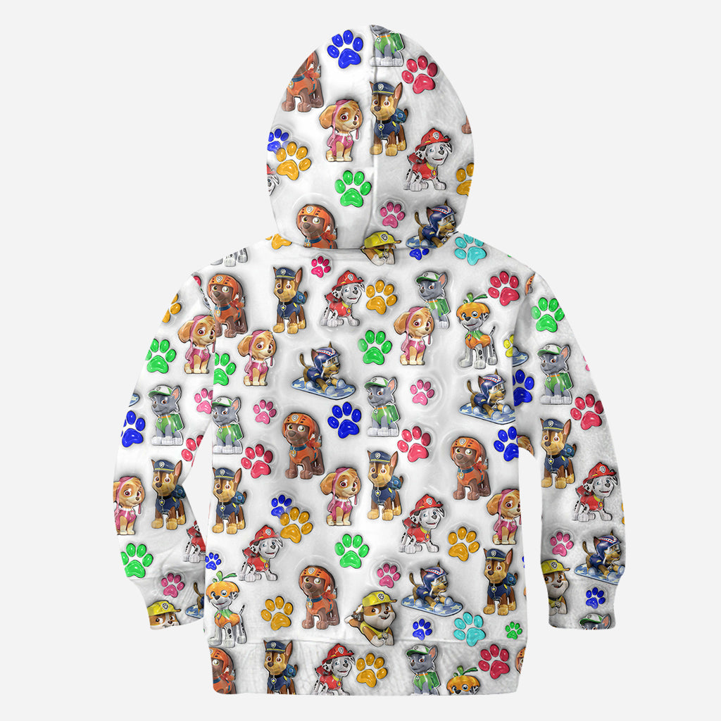 My Chase Watching Hoodie - Personalized Kid All Over Shirt