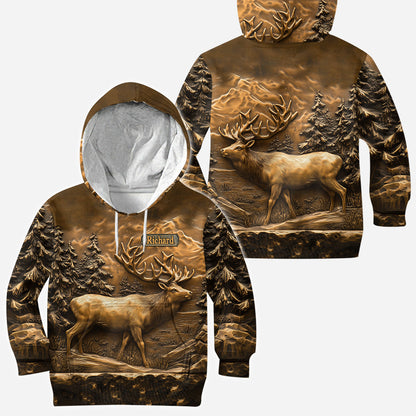 Hunting Deer - Personalized Hunting All Over Shirt