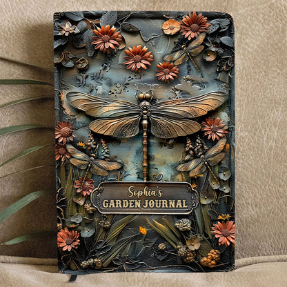 Garden Journal - Personalized Gardening Leather Journal