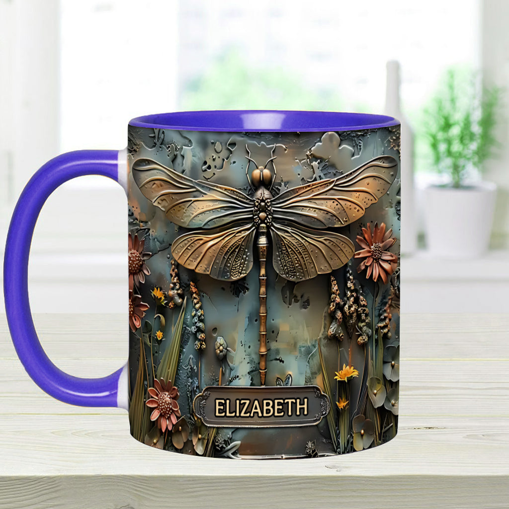 Green Lady - Personalized Gardening Accent Mug