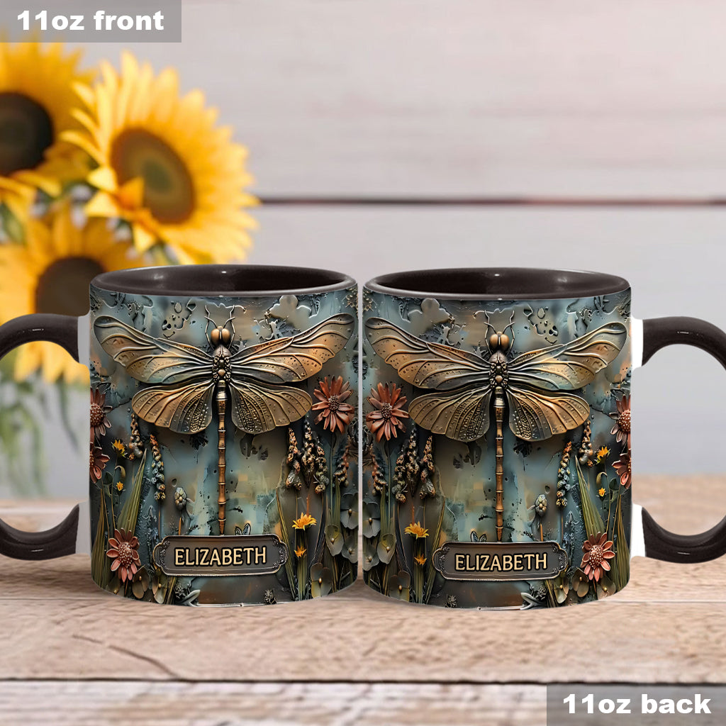 Green Lady - Personalized Gardening Accent Mug