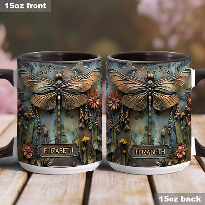 Green Lady - Personalized Gardening Accent Mug