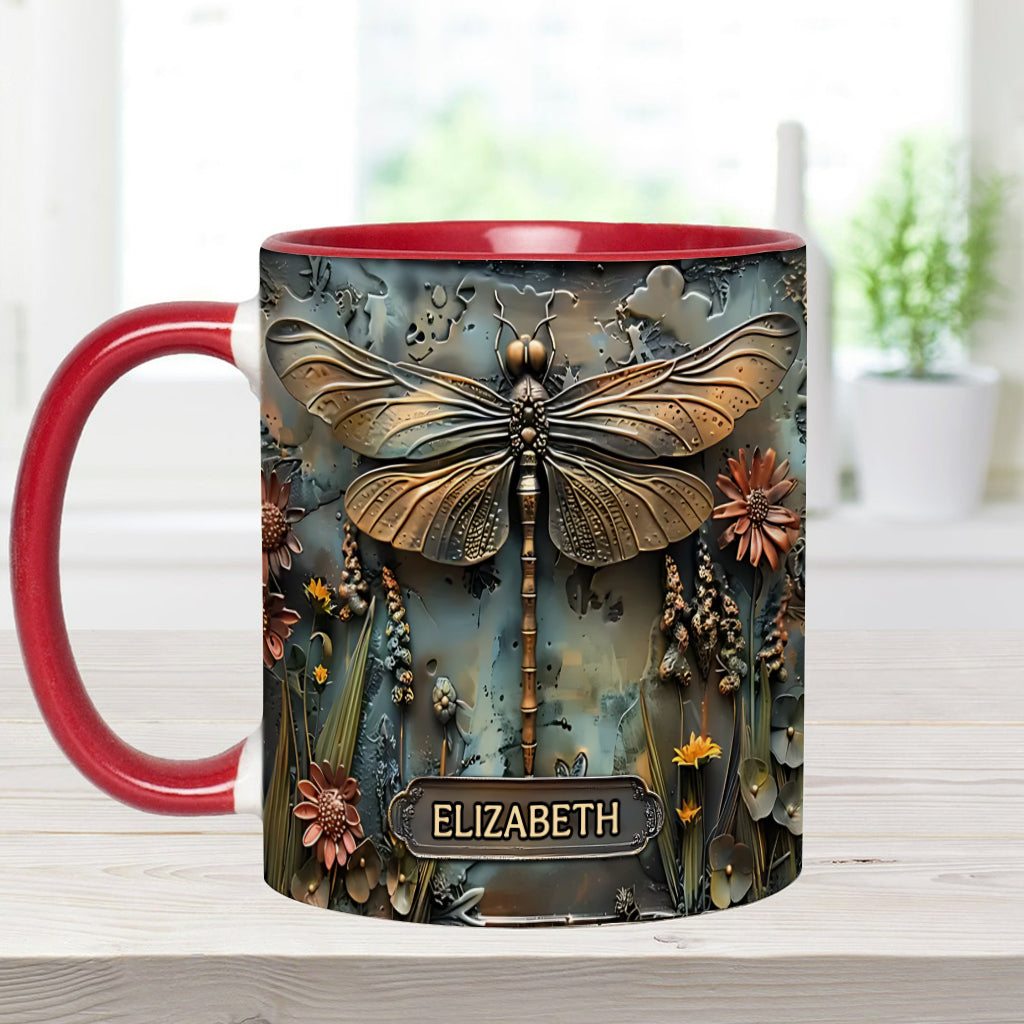 Green Lady - Personalized Gardening Accent Mug