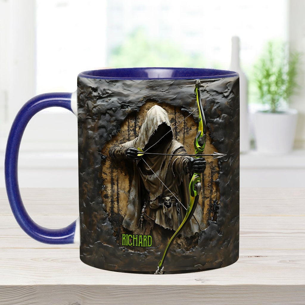 Bow Reaper - Personalized Hunting Accent Mug