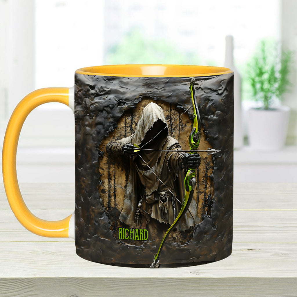 Bow Reaper - Personalized Hunting Accent Mug