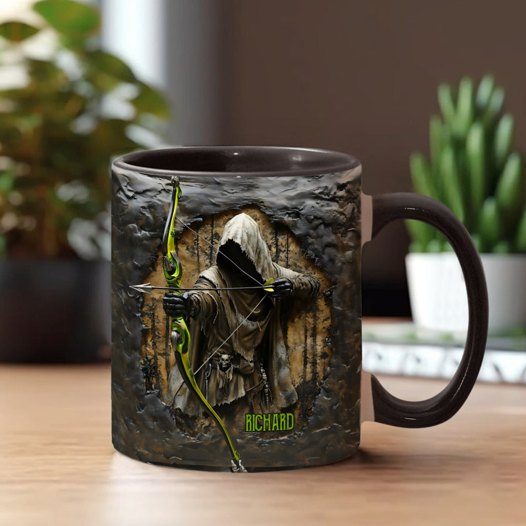 Bow Reaper - Personalized Hunting Accent Mug