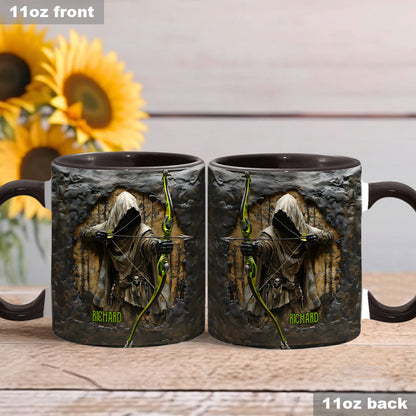 Bow Reaper - Personalized Hunting Accent Mug