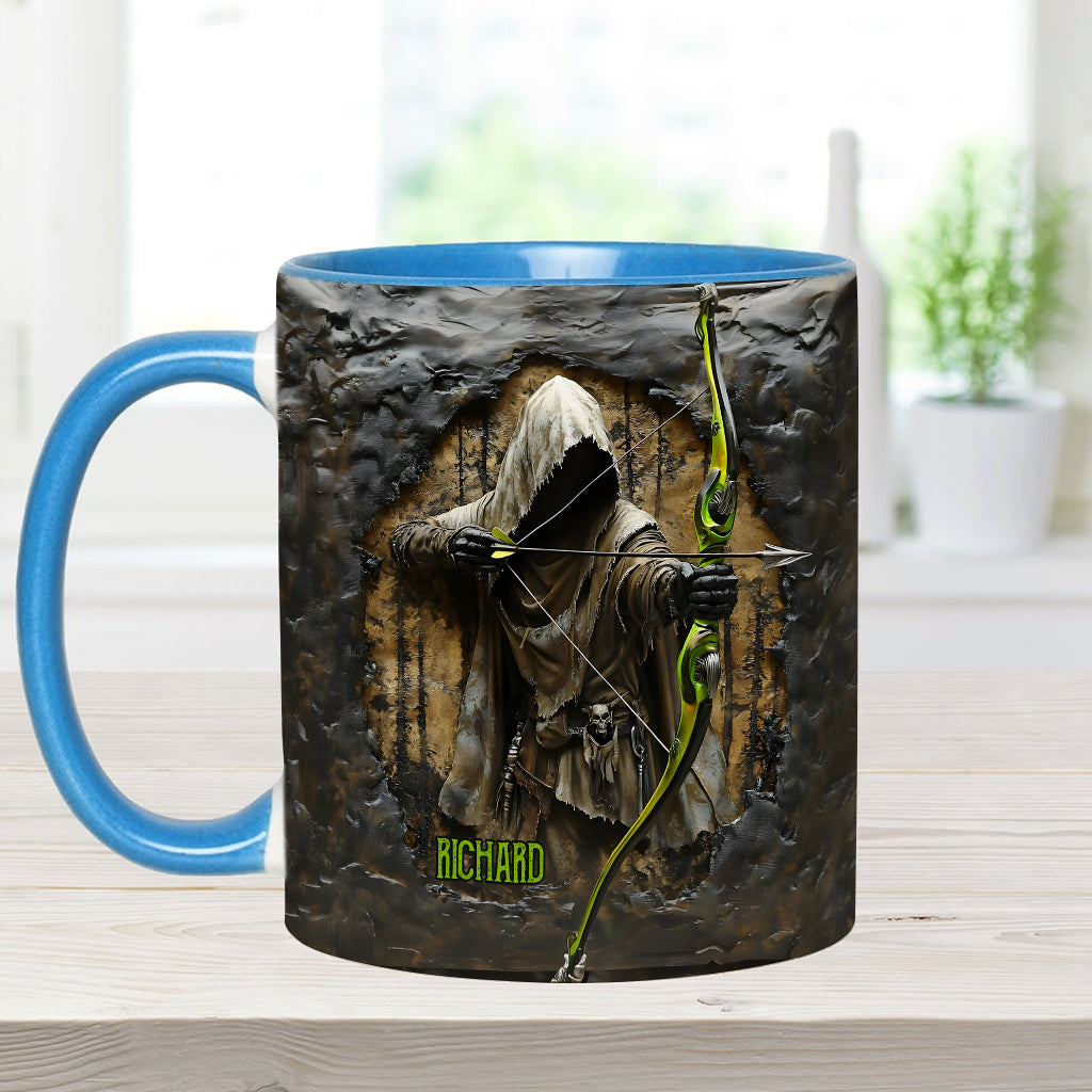 Bow Reaper - Personalized Hunting Accent Mug