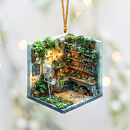 Love Gardening - Personalized Gardening Ornament