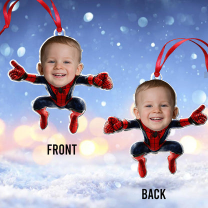 Super Heros - Personalized Kid Custom Shaped Ornament