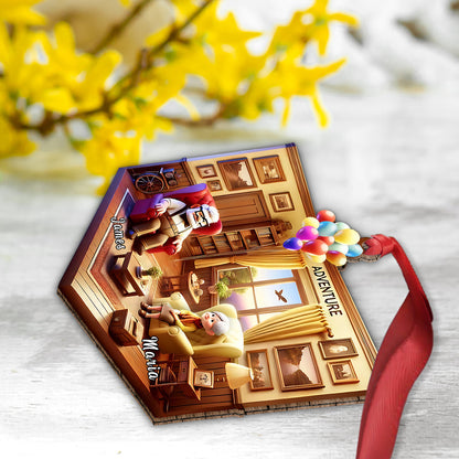 Adventure House - Personalized Mouse Ornament