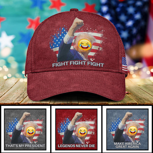 Fight Fight Fight - Personalized Classic Cap
