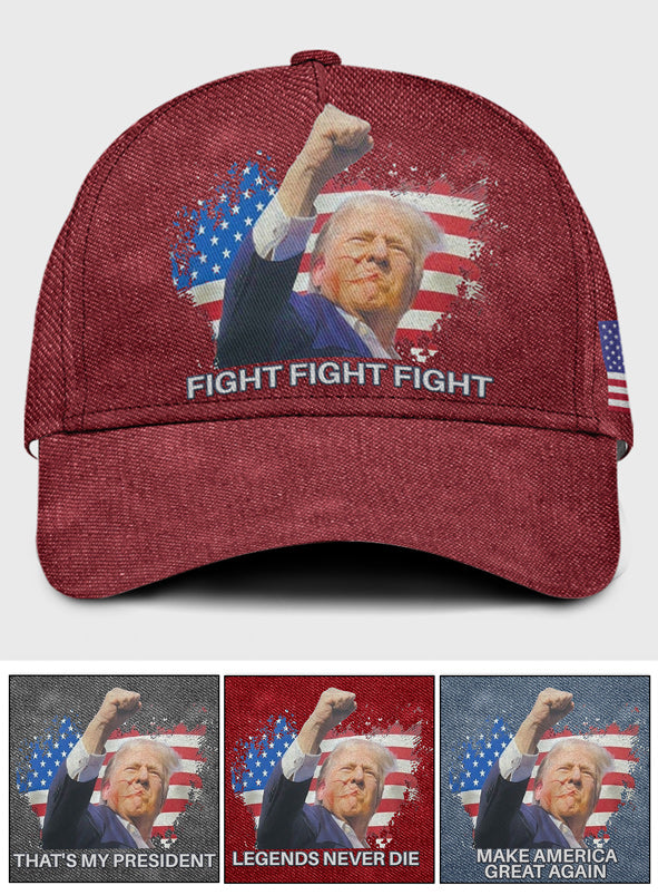 Fight Fight Fight - Personalized Classic Cap
