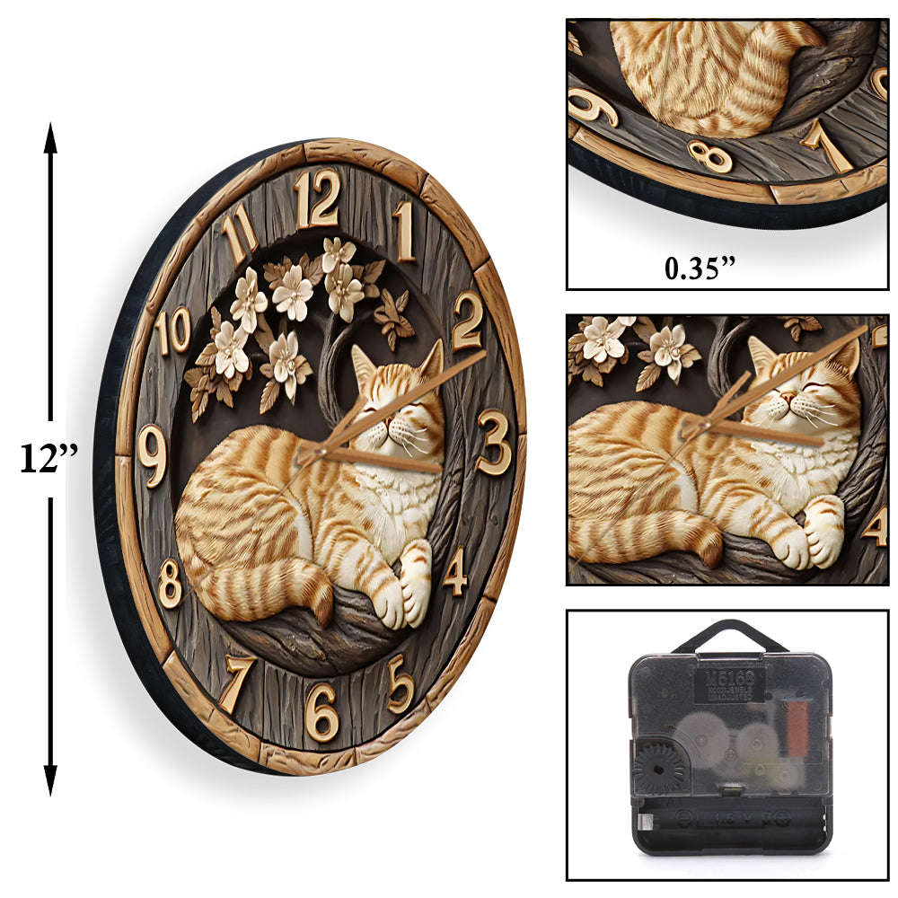 Love Cats - Cat Wall Clock