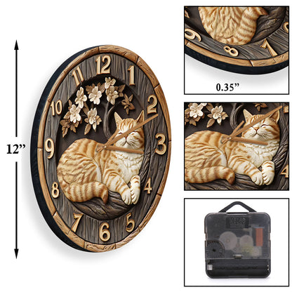 Love Cats - Cat Wall Clock