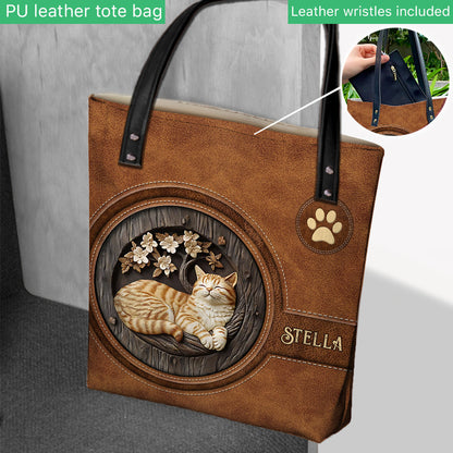 Love Cats - Personalized Cat Tote Bag