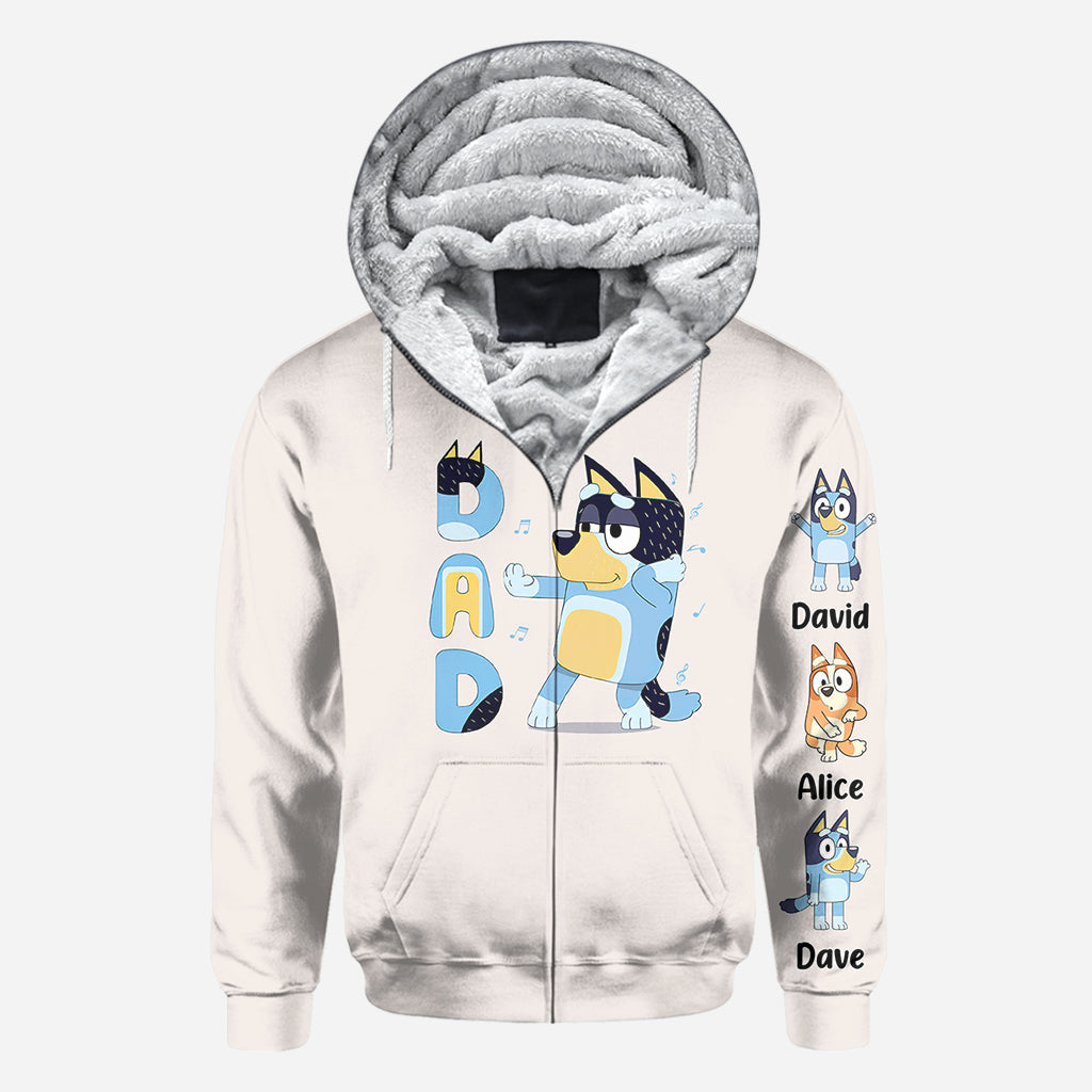 Cool Dad Grandpa Uncle Mum Aunt Nana Custom Title And Kids - Personalized All Over Shirt