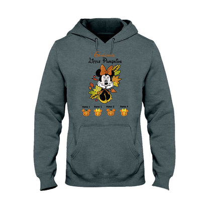 Grandma's Little Pumpkins - Personalized Grandma T-shirt and Hoodie