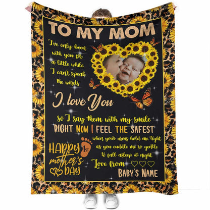 I've Only Been With You - Personalized Mother's Day Mother Blanket