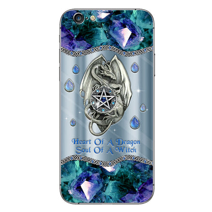 Heart Of A Dragon Soul Of A Witch 3D Pattern Print Phone Case