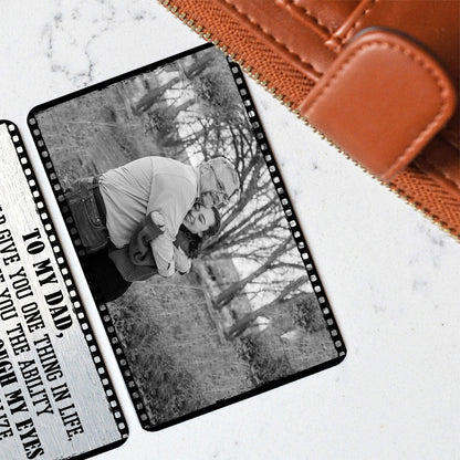 Lucky To Have A Dad Like You - Personalized Father's Day Father Wallet Insert Card