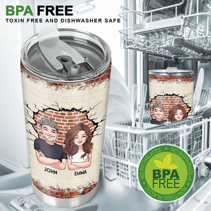 Like Father Like Daughter - Personalized Father's Day Father Tumbler