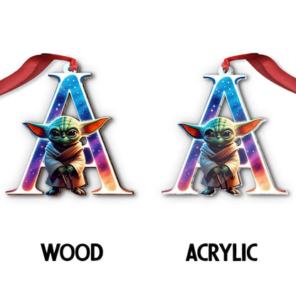 May The Force Be With You Letter - Personalized The Force Ornament