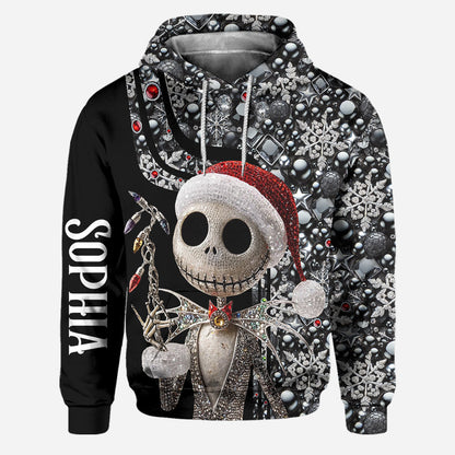 Nightmare Before Christmas - Personalized Nightmare Hoodie and Leggings