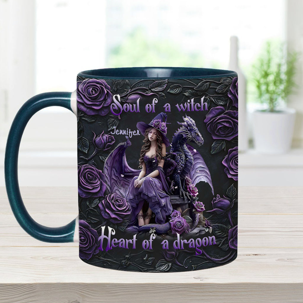 Soul Of A Witch - Personalized Witch Accent Mug