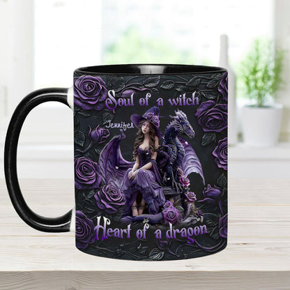 Soul Of A Witch - Personalized Witch Accent Mug