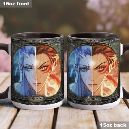 Divine Rivalry - Personalized Accent Mug