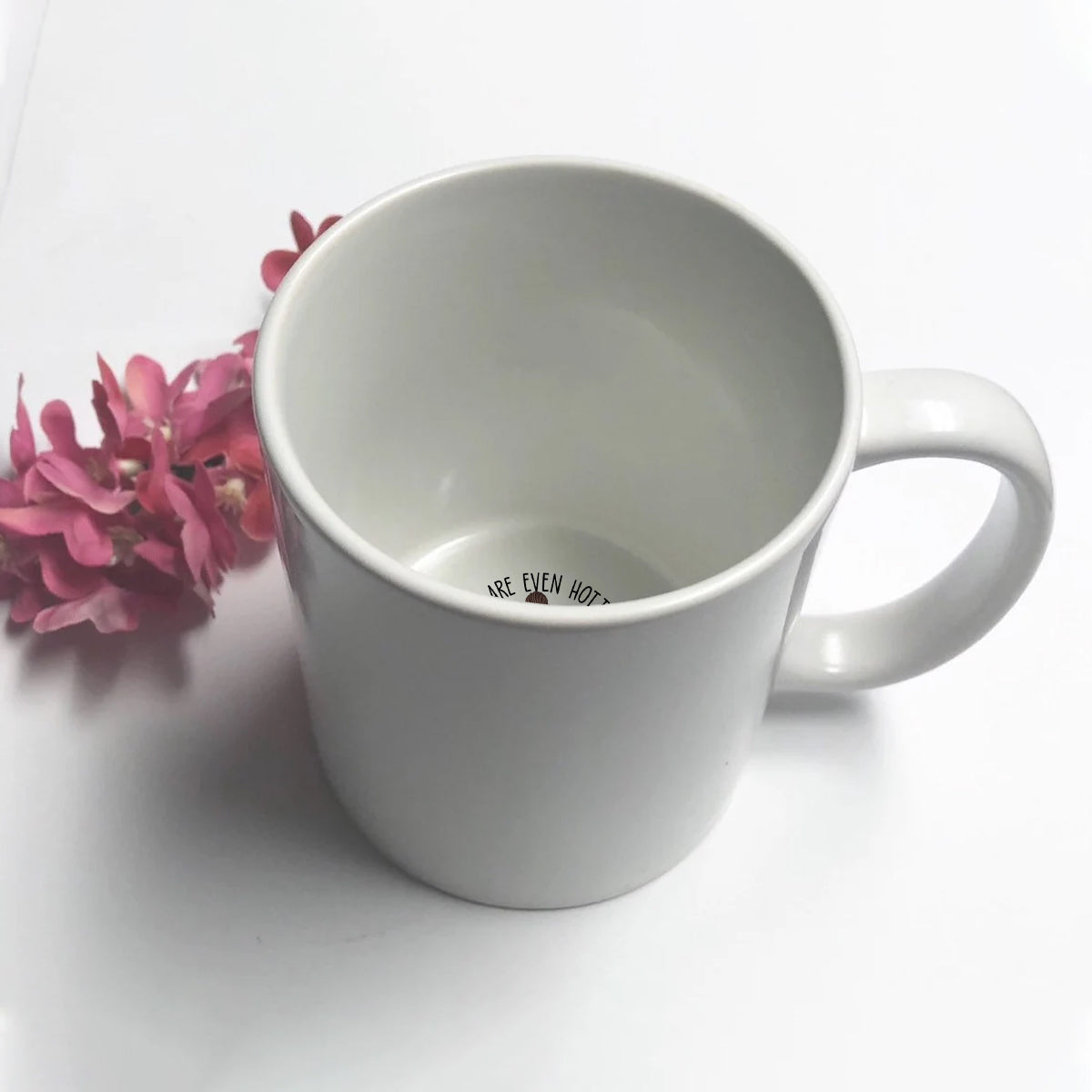You Are Hotter Than This Coffee - Personalized Couple Hidden Message Mug